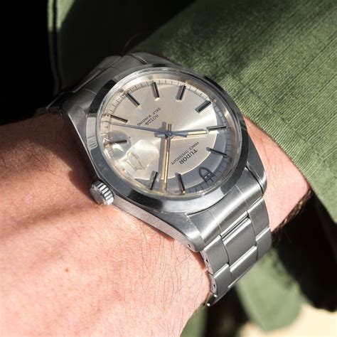 Tudor Jumbo Prince Oysterdate 9080/0 Silver Dial.